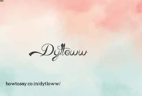 Dytloww