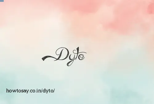 Dyto