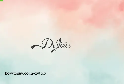 Dytoc