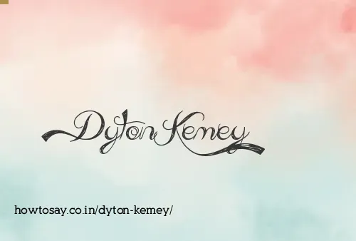 Dyton Kemey
