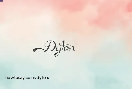 Dyton
