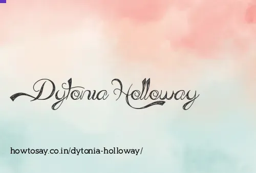 Dytonia Holloway