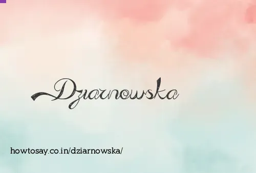 Dziarnowska