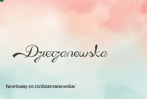Dzierzanowska
