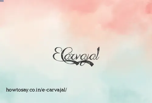 E Carvajal