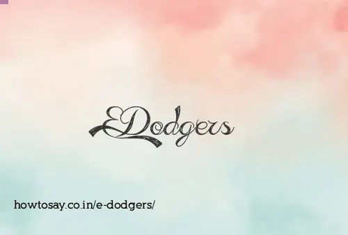 E Dodgers
