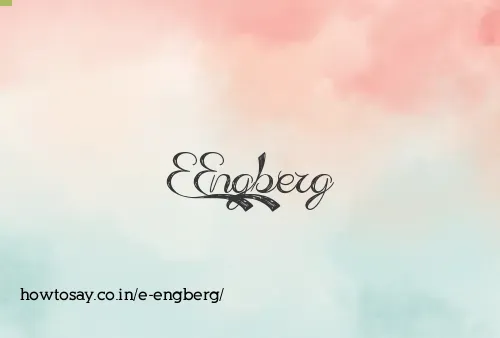 E Engberg