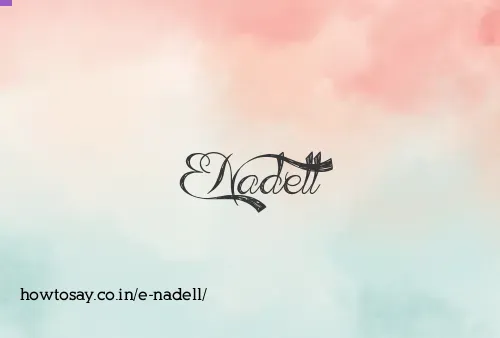 E Nadell