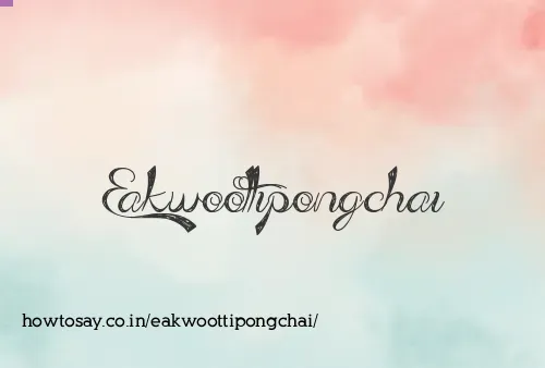 Eakwoottipongchai
