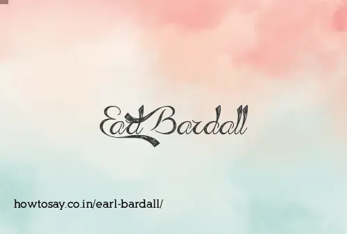 Earl Bardall