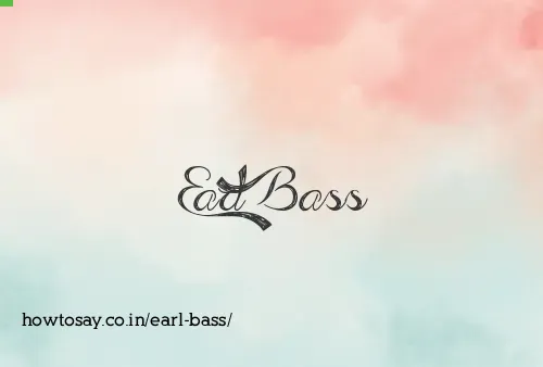 Earl Bass