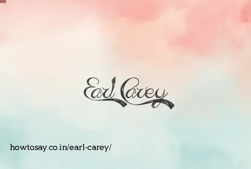 Earl Carey