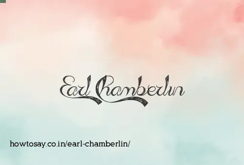 Earl Chamberlin
