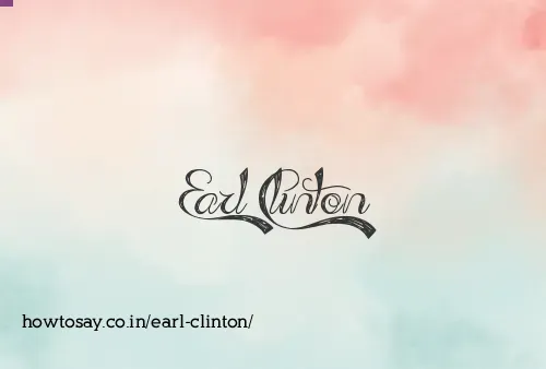 Earl Clinton