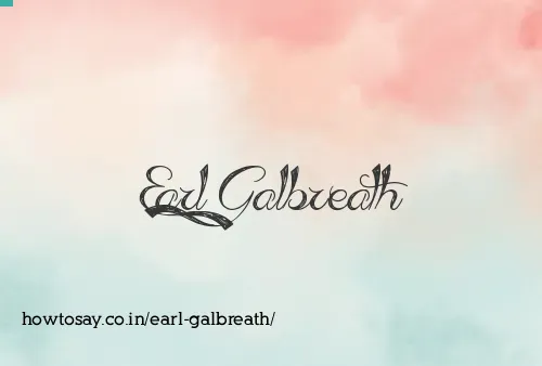 Earl Galbreath
