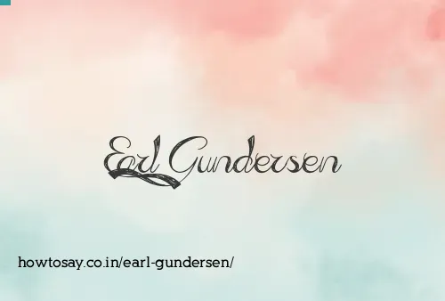 Earl Gundersen