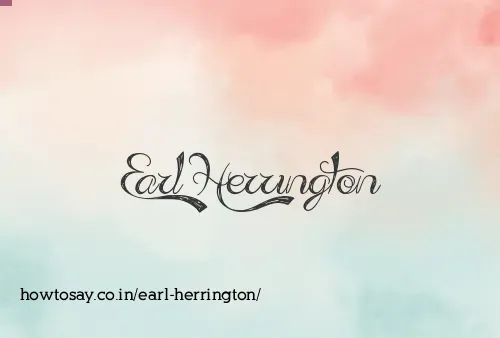 Earl Herrington