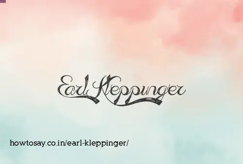 Earl Kleppinger