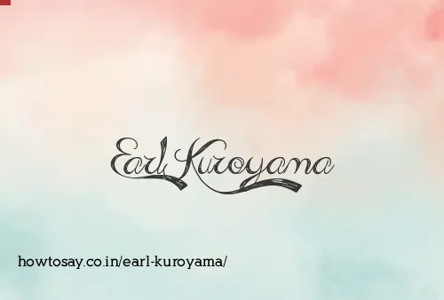 Earl Kuroyama