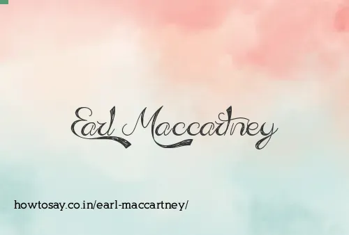 Earl Maccartney
