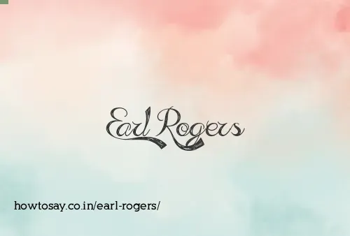 Earl Rogers