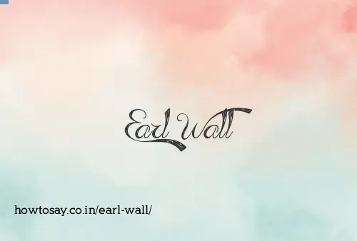 Earl Wall