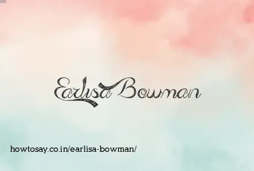 Earlisa Bowman