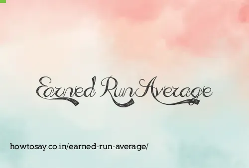Earned Run Average