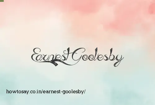 Earnest Goolesby