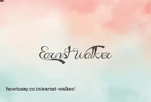 Earnst Walker