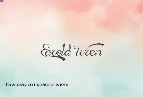 Earold Wren