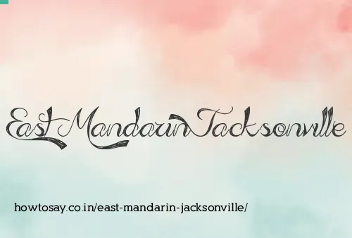 East Mandarin Jacksonville