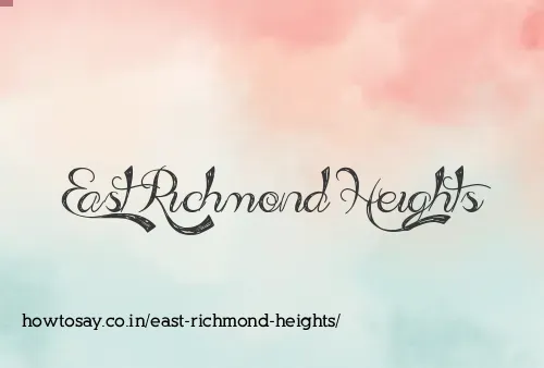 East Richmond Heights