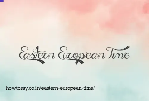 Eastern European Time