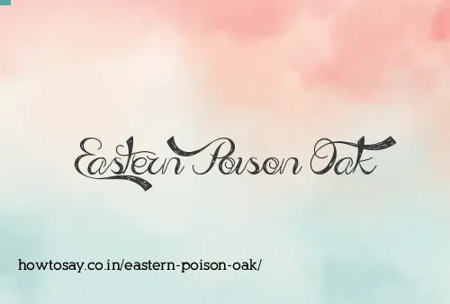 Eastern Poison Oak