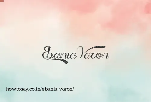 Ebania Varon