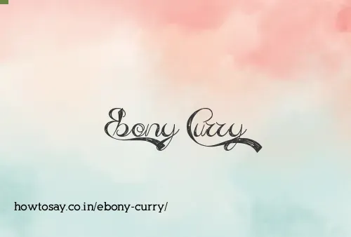 Ebony Curry