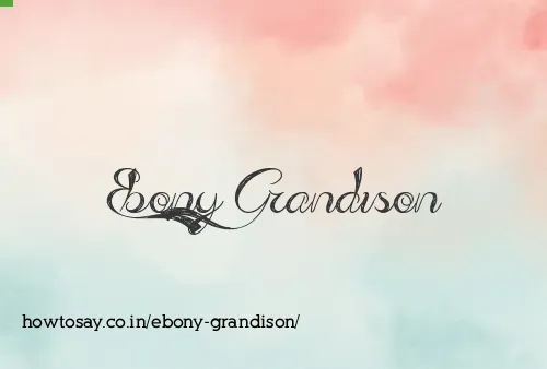 Ebony Grandison