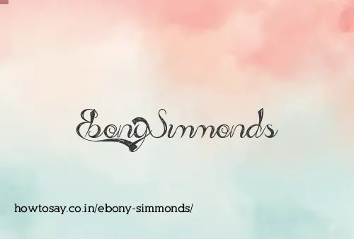 Ebony Simmonds