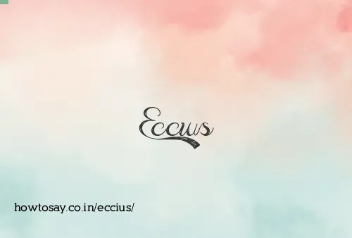 Eccius