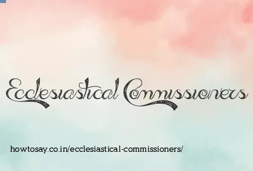 Ecclesiastical Commissioners
