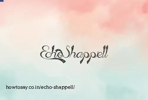 Echo Shappell