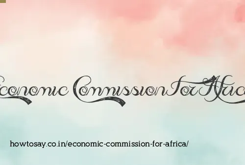 Economic Commission For Africa