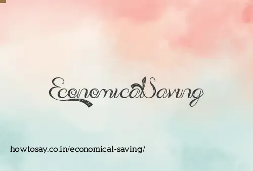 Economical Saving