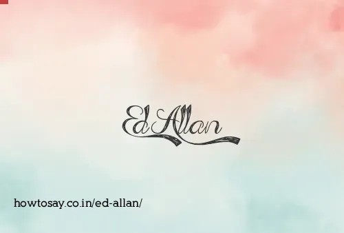 Ed Allan