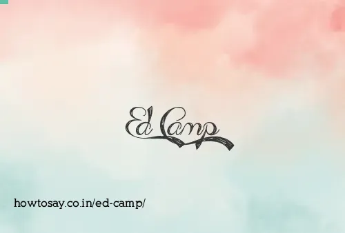 Ed Camp