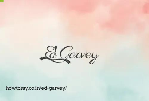 Ed Garvey