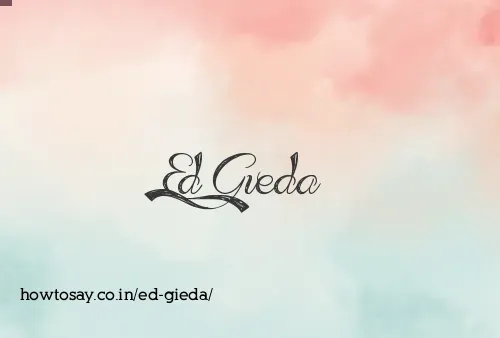 Ed Gieda
