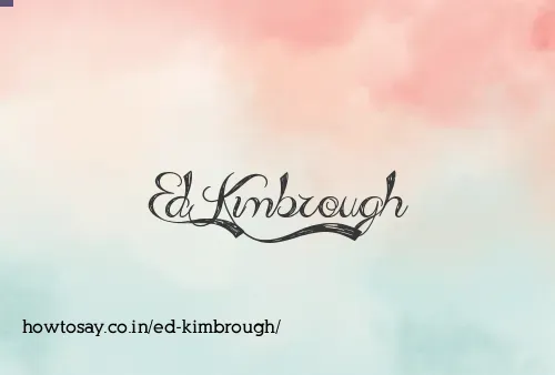 Ed Kimbrough
