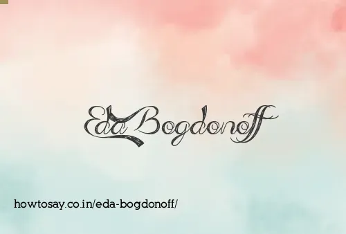Eda Bogdonoff